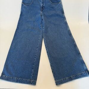 Vintage Results Brand Y2K Wide Leg Baggy Grunge Style Jeans Mens Size 34